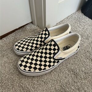 Men’s Checkered Slip Ons